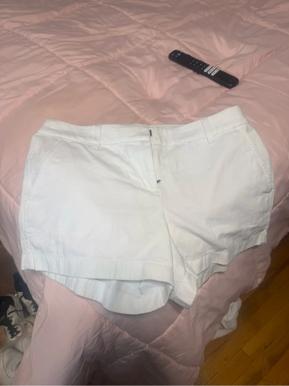 J. Crew White Women's Bermuda Shorts